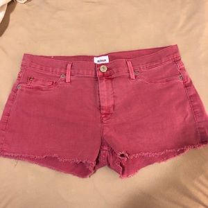 Hudson Amber Fray Hem Shorts